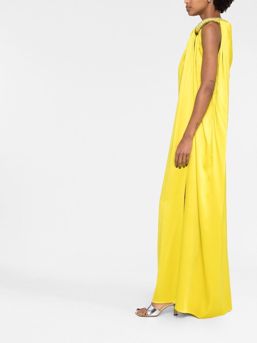 Stella McCartney Dresses Yellow 6A01263AU3098301 (Stella McCartney / ワンピース・ドレス・オールインワン ) | Stella McCartney (ステラ マッカートニー)(7)