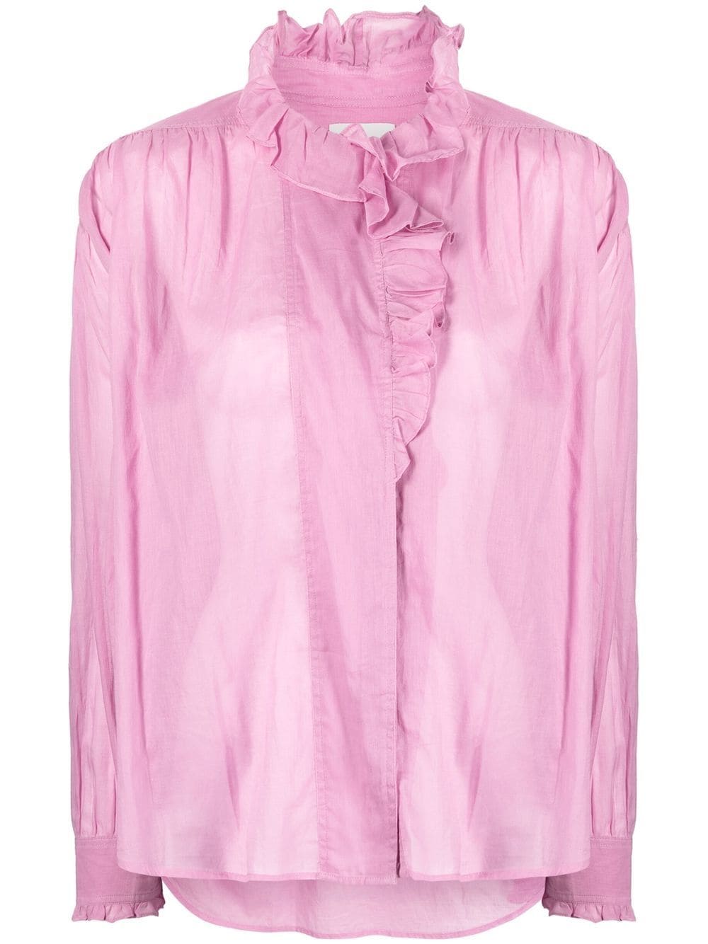 MARANT ETOILE Top Lilac HT0001FAA1J03EPAMIAS86LC (Isabel Marant Étoile / シャツ・ブラウス ) | Isabel Marant Étoile (イザベル マラン エトワール)