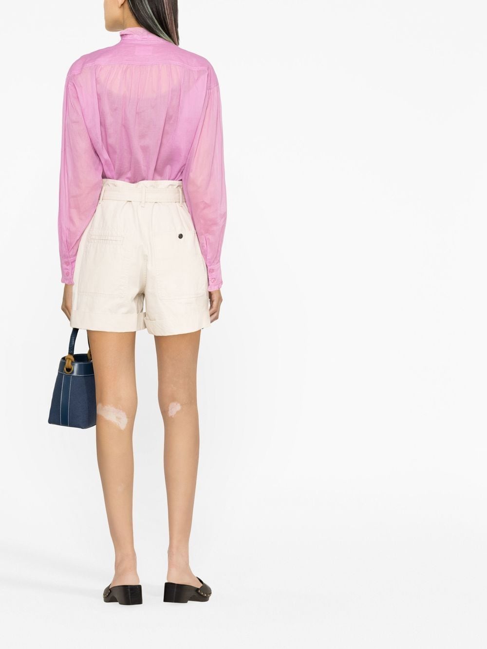 MARANT ETOILE Top Lilac HT0001FAA1J03EPAMIAS86LC (Isabel Marant Étoile / シャツ・ブラウス ) | Isabel Marant Étoile (イザベル マラン エトワール)(3)