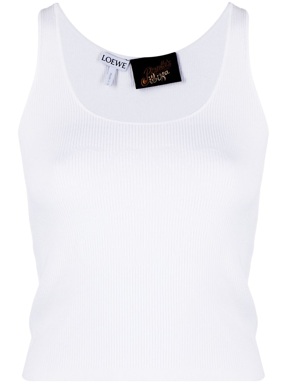 LOEWE PAULA'S IBIZA Top White S616Y14K652100 (LOEWE / タンクトップ・キャミソール ) | LOEWE (ロエベ)
