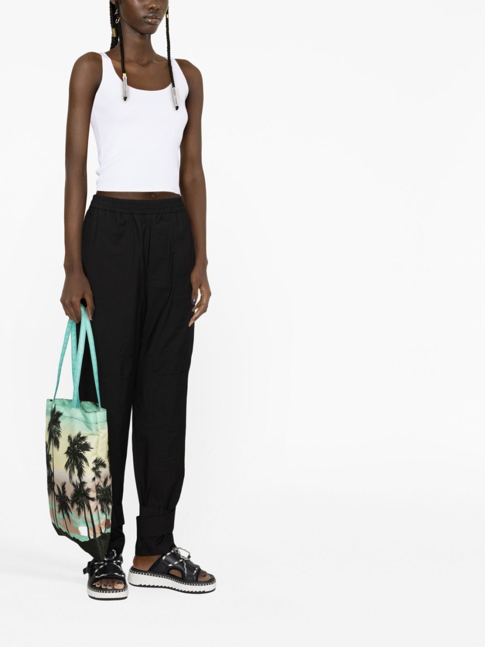 LOEWE PAULA'S IBIZA Top White S616Y14K652100 (LOEWE / タンクトップ・キャミソール ) | LOEWE (ロエベ)(1)