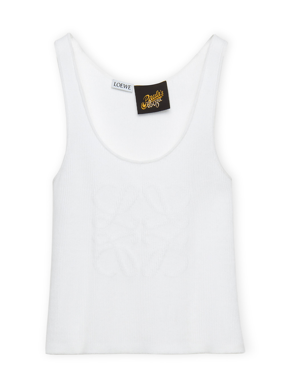 LOEWE PAULA'S IBIZA Top White S616Y14K652100 (LOEWE / タンクトップ・キャミソール ) | LOEWE (ロエベ)(4)