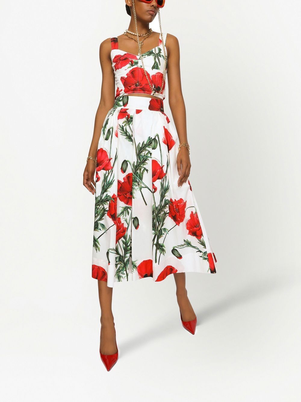 Dolce & Gabbana Skirts White F4CFLTHS5NNHA3VN (Dolce & Gabbana / スカート ) | Dolce & Gabbana (ドルチェガッバーナ)(1)