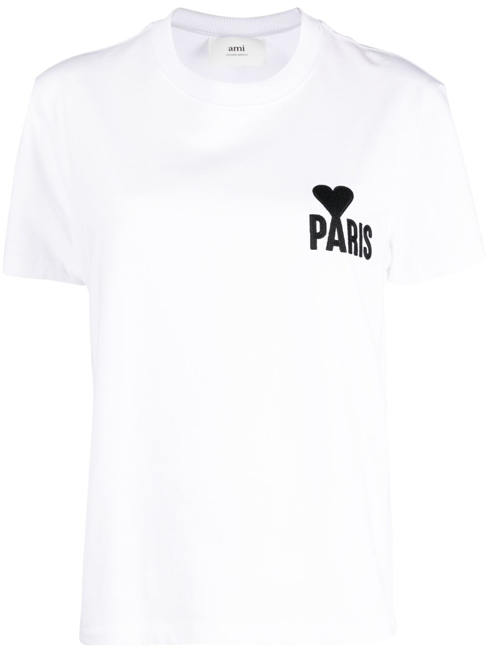 Ami Paris T-shirts and Polos White UTS014D701100 (AMI Paris / Tシャツ・カットソー ) | AMI Paris (アミパリス)