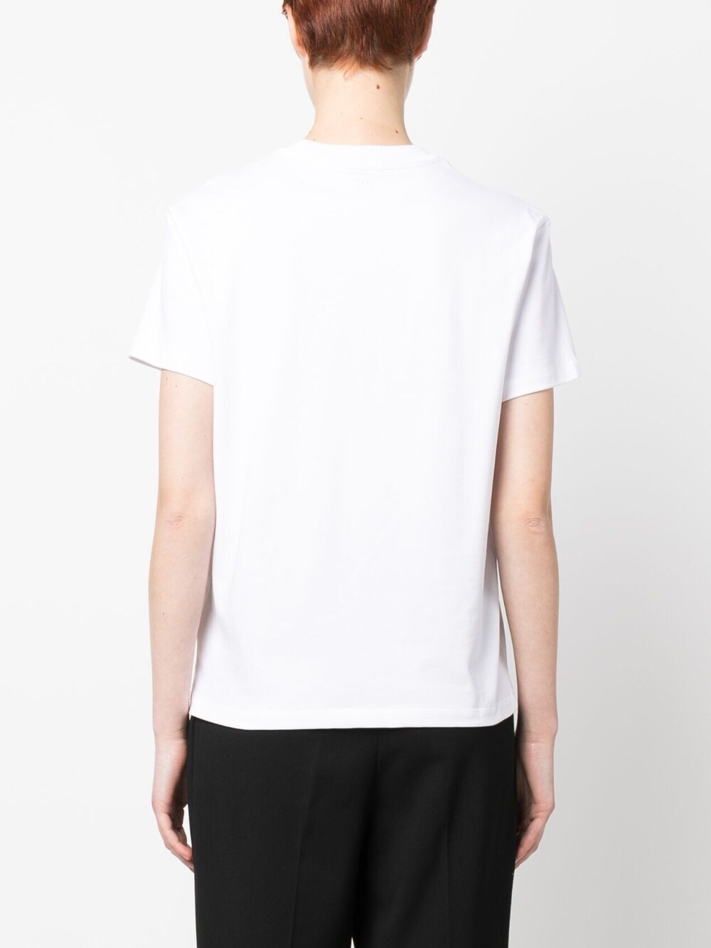 Ami Paris T-shirts and Polos White UTS014D701100 (AMI Paris / Tシャツ・カットソー ) | AMI Paris (アミパリス)(3)