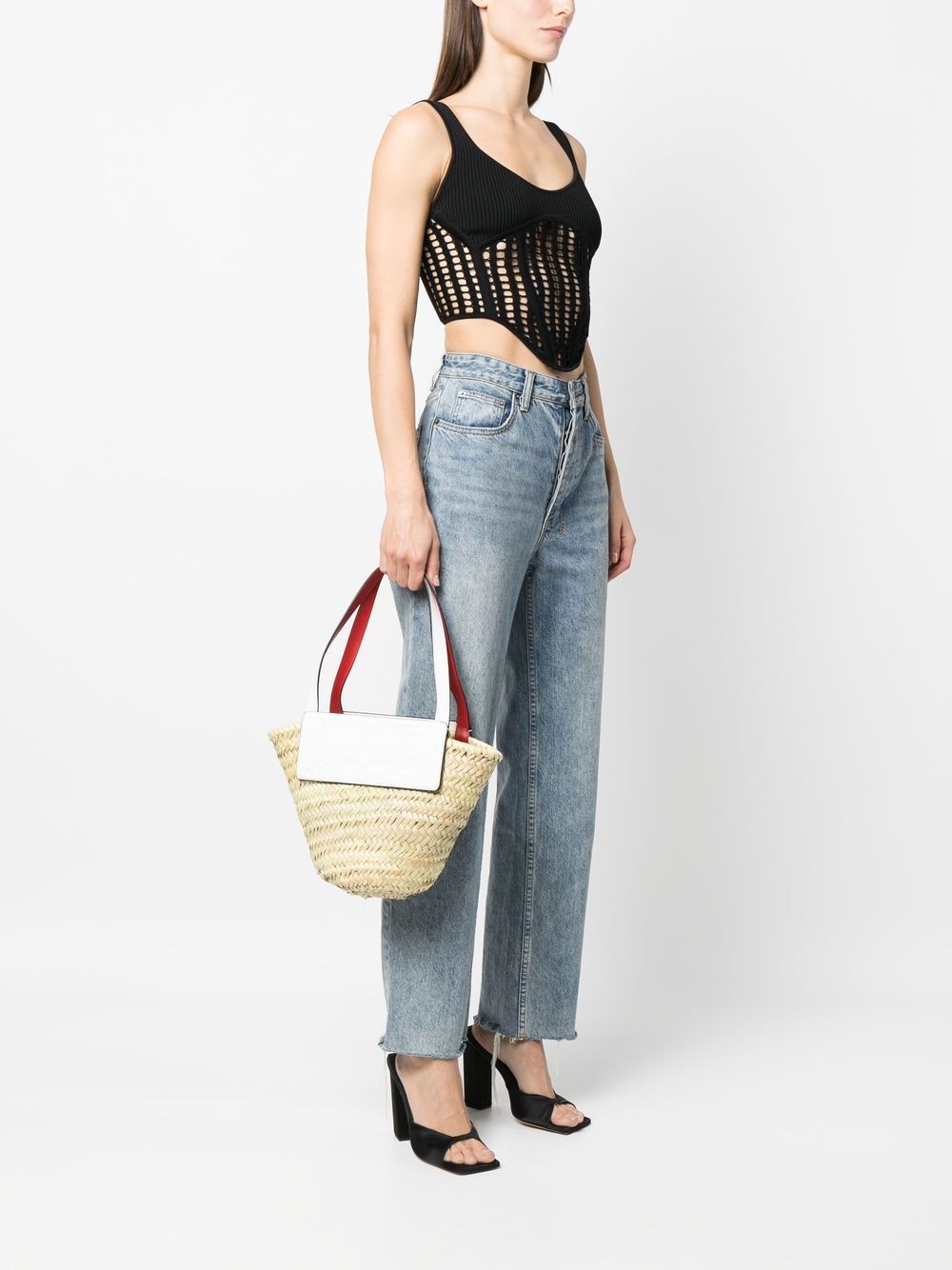 Christian Louboutin Bags.. White 1215226LOUBISHOREF478 (Christian Louboutin / トートバッグ ) | Christian Louboutin (クリスチャン ルブタン)(4)