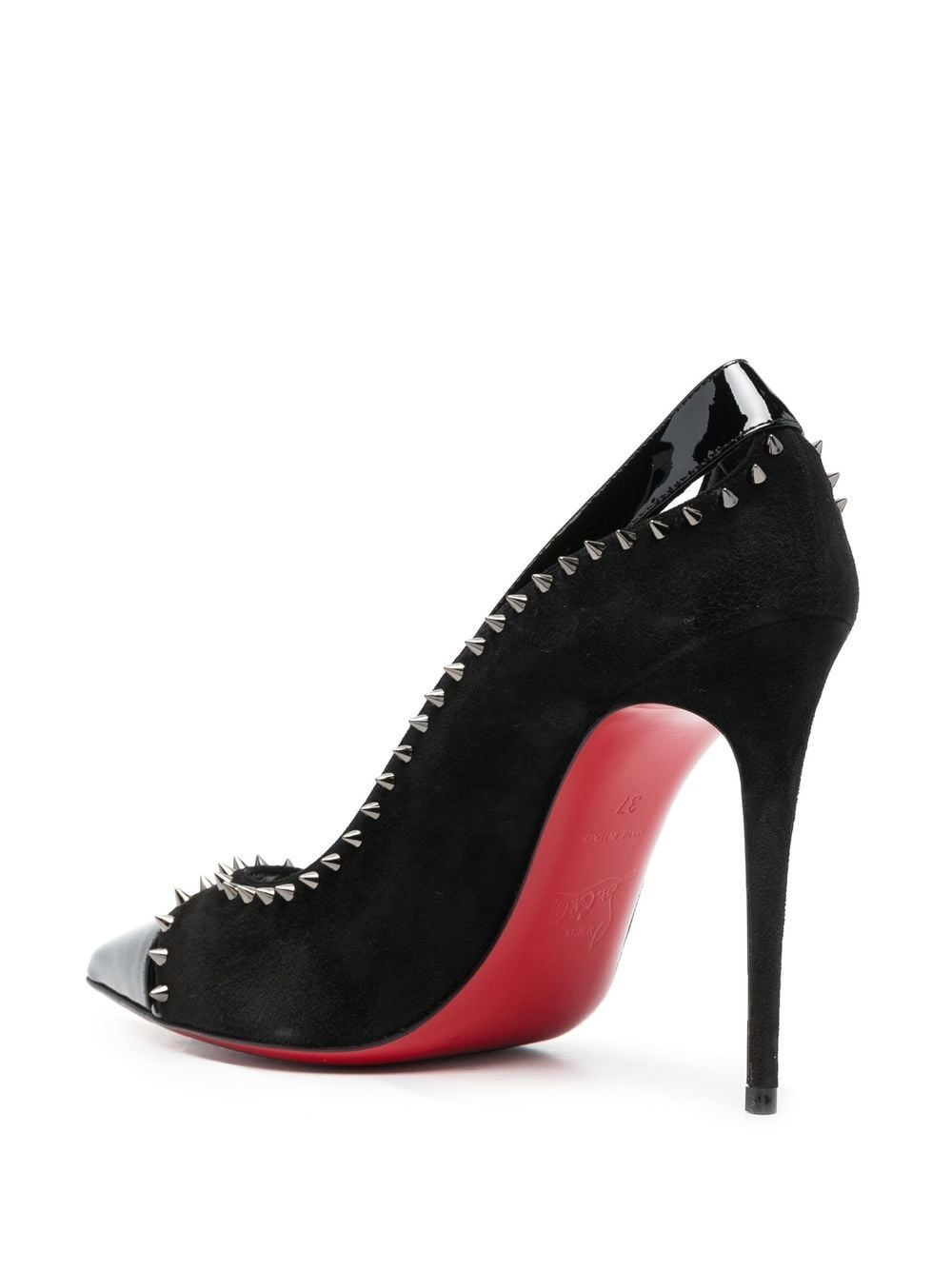 Christian Louboutin With Heel Black 1230250DUVETTESPIKESB439 (Christian Louboutin / パンプス・ハイヒール ) | Christian Louboutin (クリスチャン ルブタン)(2)