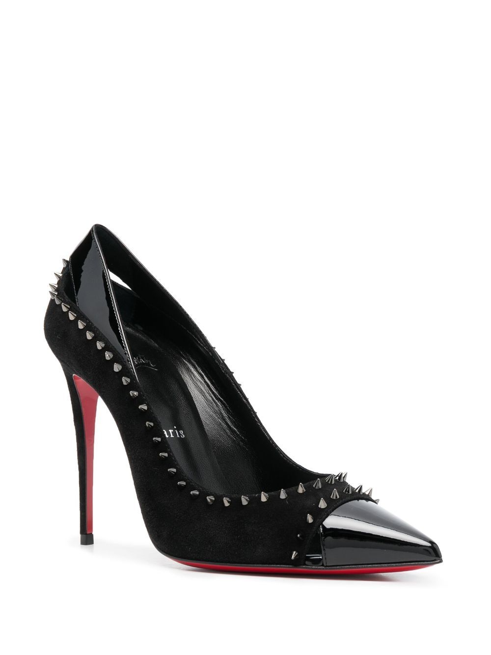Christian Louboutin With Heel Black 1230250DUVETTESPIKESB439 (Christian Louboutin / パンプス・ハイヒール ) | Christian Louboutin (クリスチャン ルブタン)(3)