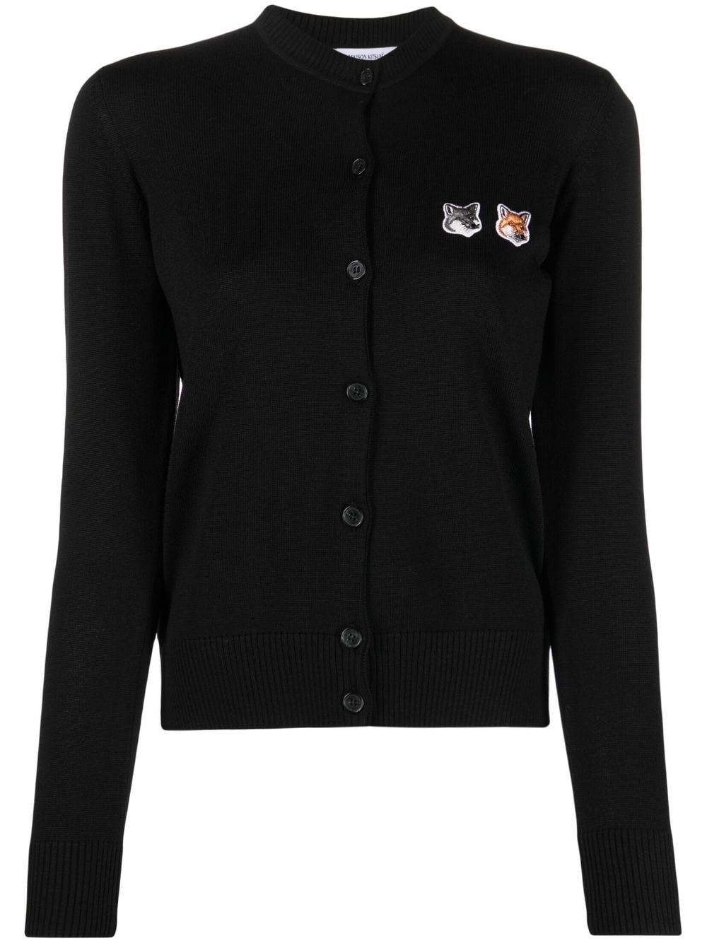 MAISON KITSUNE' Sweaters Black GW00544KT1036P199 (Maison Kitsuné / ニット・セーター・カーディガン ) | Maison Kitsuné (メゾン キツネ)