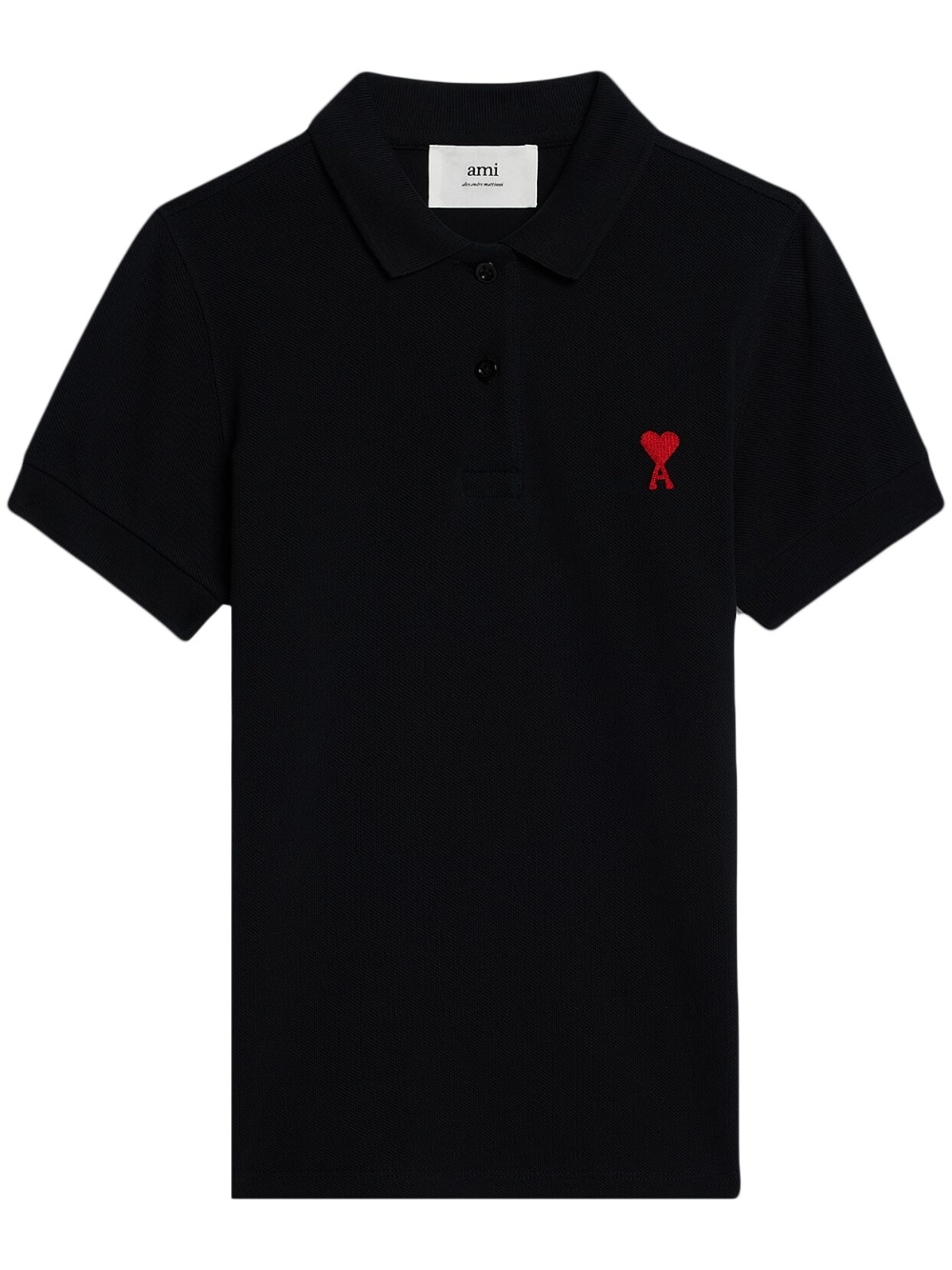 Ami Paris T-shirts and Polos Black FPL001760001 (AMI Paris / ポロシャツ ) | AMI Paris (アミパリス)