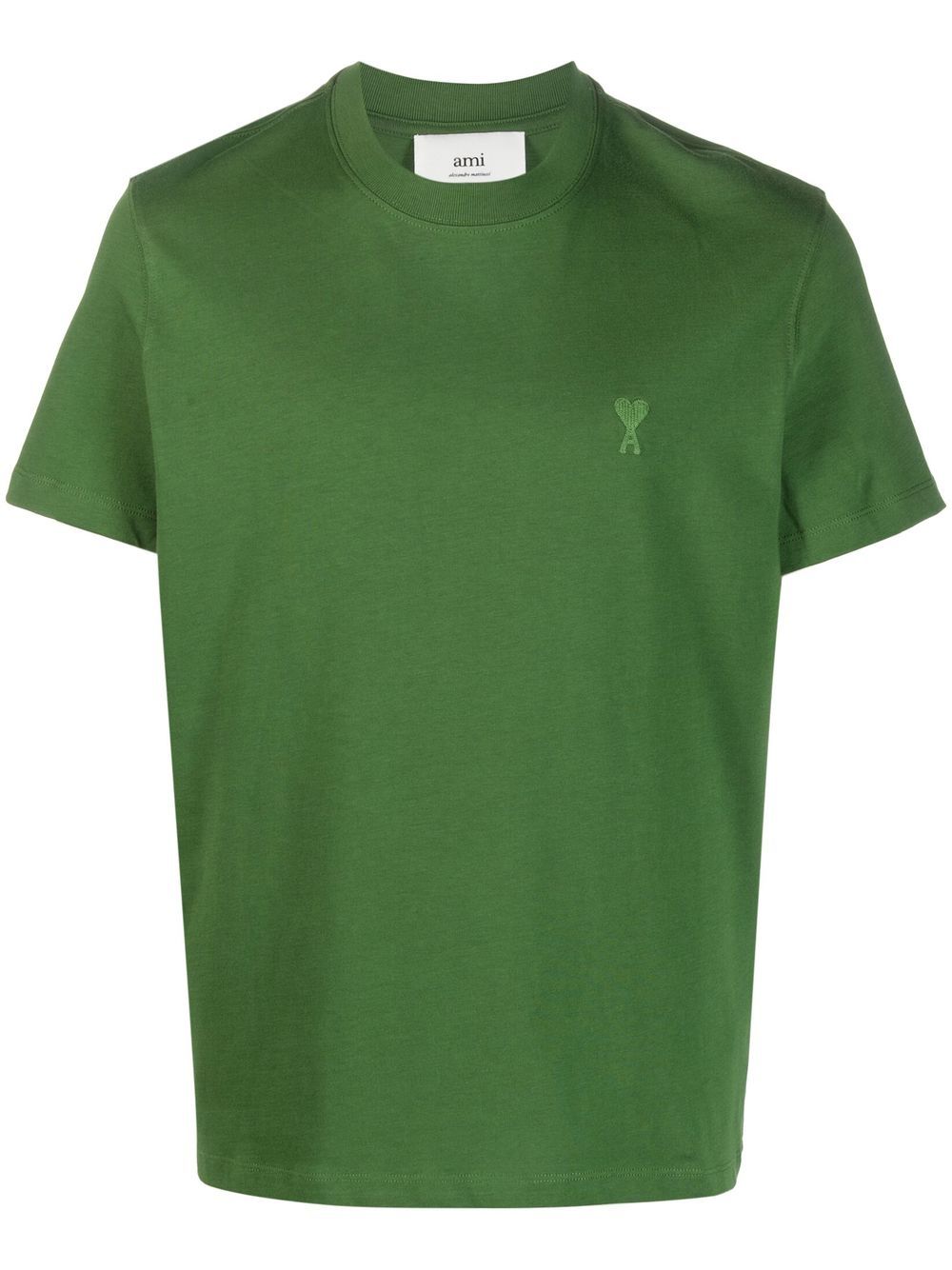 Ami Paris T-shirts and Polos Green UTS022726311 (AMI Paris / Tシャツ・カットソー ) | AMI Paris (アミパリス)