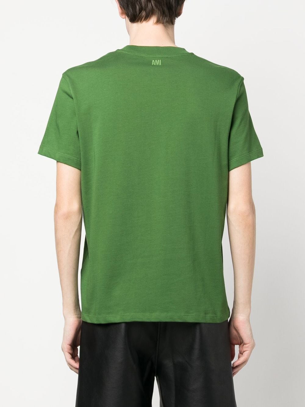 Ami Paris T-shirts and Polos Green UTS022726311 (AMI Paris / Tシャツ・カットソー ) | AMI Paris (アミパリス)(4)
