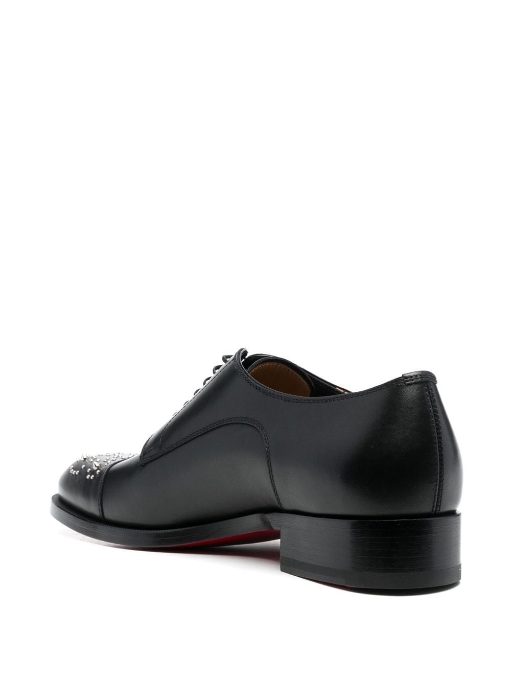 Christian Louboutin Flat shoes Black 1230493MALTESEBK01 (Christian Louboutin / レースアップ ) | Christian Louboutin (クリスチャン ルブタン)(3)