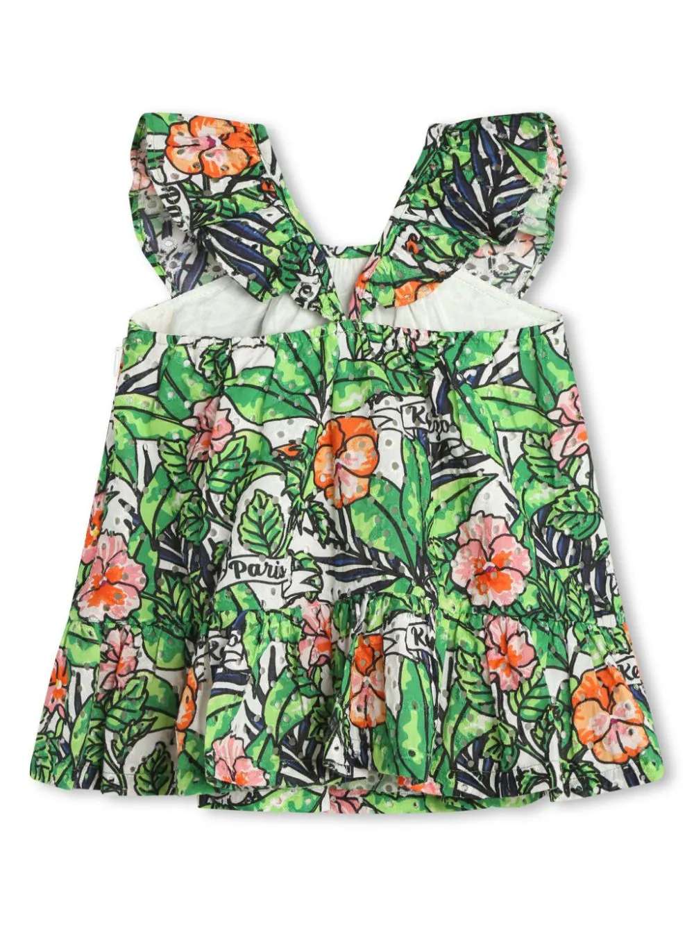 Kenzo Kids Dresses Green K6011966F (KENZO / ワンピース・ドレス・オールインワン ) | KENZO (ケンゾー)(1)