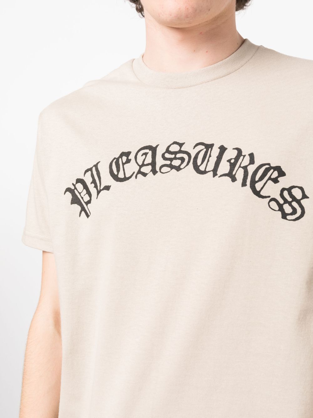 Pleasures T-shirts and Polos Beige P23SP063SAND (PLEASURES / Tシャツ・カットソー ) | PLEASURES (プレジャーズ)(2)