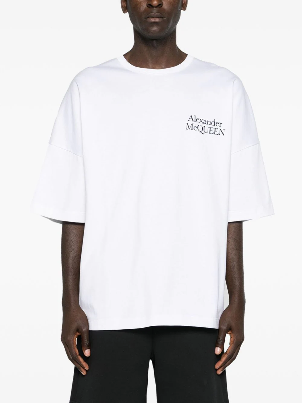 Alexander McQueen T-shirts and Polos White 759390QTABR0909 (Alexander McQUEEN / Tシャツ・カットソー ) | Alexander McQUEEN (アレキサンダー・マックイーン)(2)