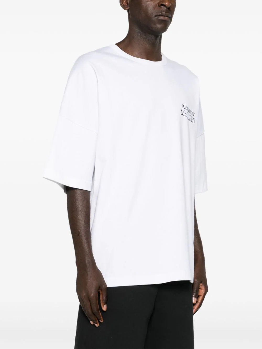 Alexander McQueen T-shirts and Polos White 759390QTABR0909 (Alexander McQUEEN / Tシャツ・カットソー ) | Alexander McQUEEN (アレキサンダー・マックイーン)(3)