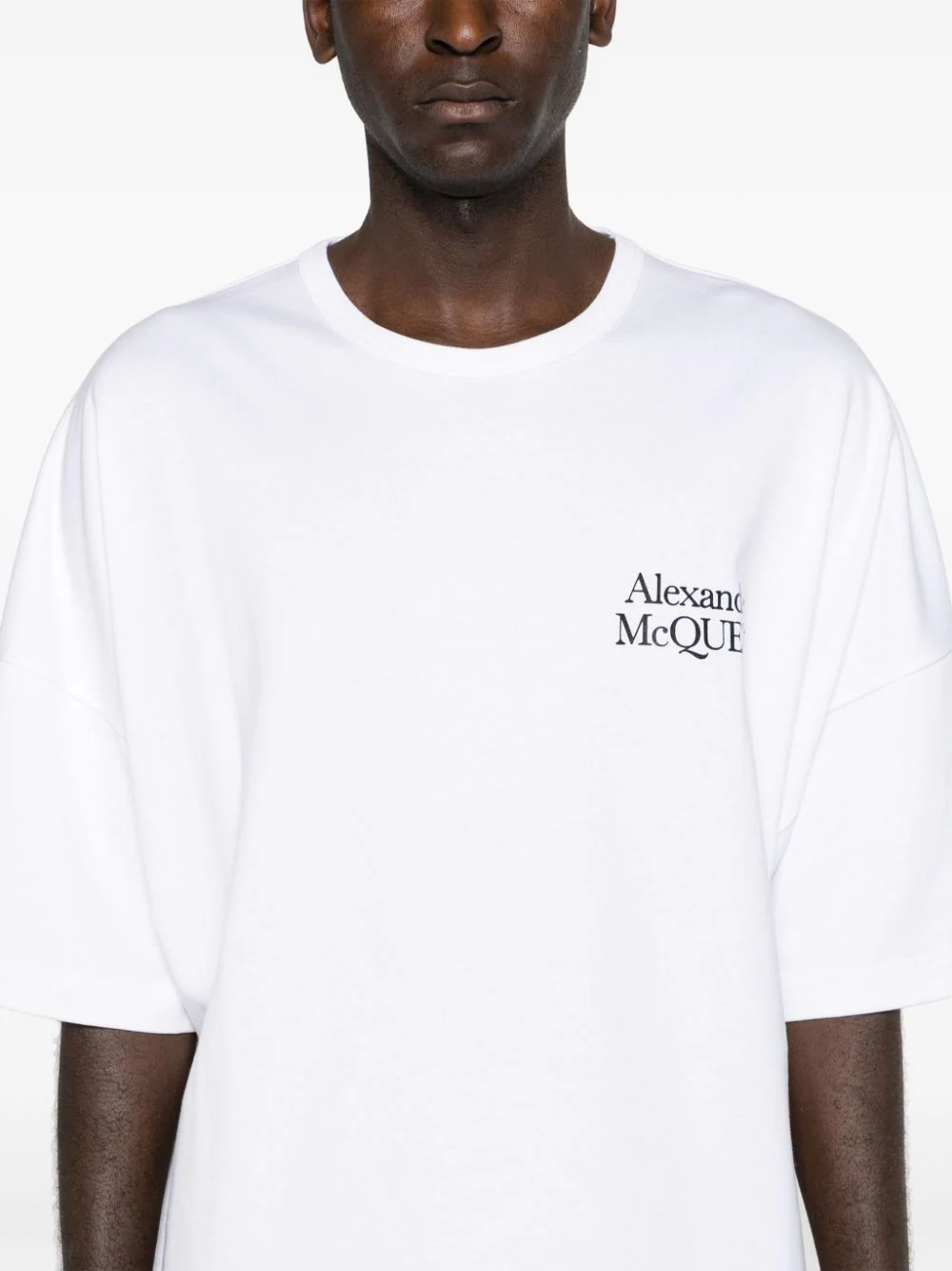 Alexander McQueen T-shirts and Polos White 759390QTABR0909 (Alexander McQUEEN / Tシャツ・カットソー ) | Alexander McQUEEN (アレキサンダー・マックイーン)(4)