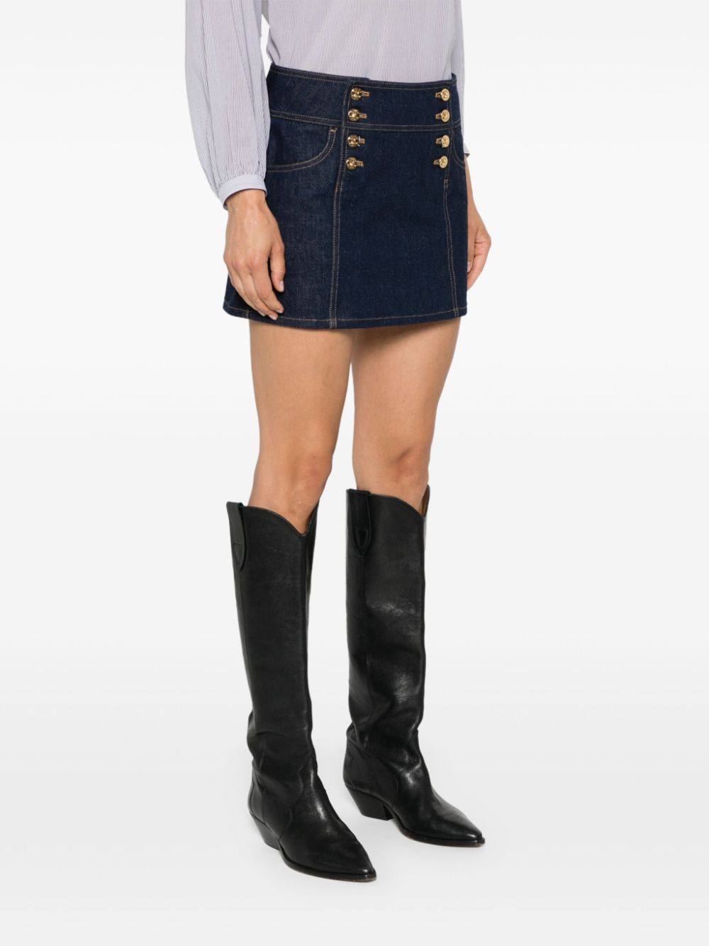 Céline Skirts Blue 2S328799U07IN (CELINE / スカート ) | CELINE (セリーヌ)(2)