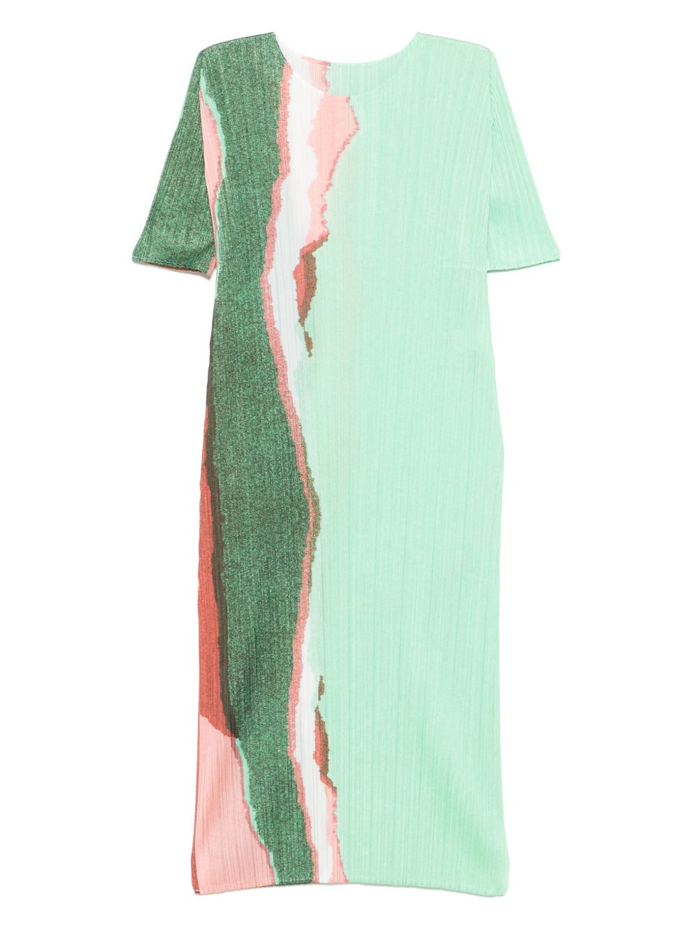 Pleats Please Dresses Green PP56JH71659 (PLEATS PLEASE ISSEY MIYAKE / ワンピース・ドレス・オールインワン ) | PLEATS PLEASE ISSEY MIYAKE (プリーツ プリーズ イッセイ ミヤケ)