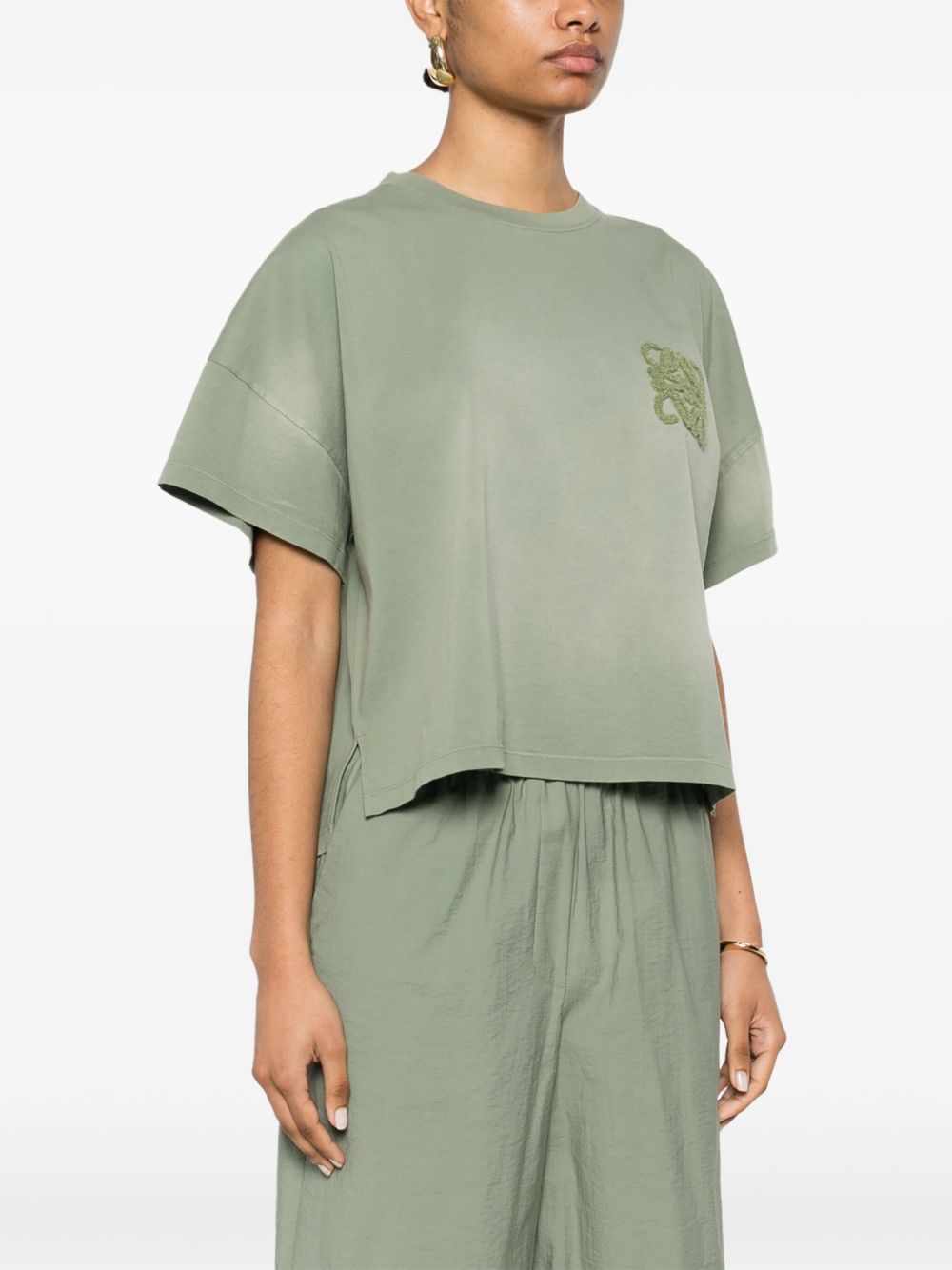 LOEWE PAULA'S IBIZA T-shirts and Polos Green S616Y22X818727 (LOEWE / Tシャツ・カットソー ) | LOEWE (ロエベ)(1)