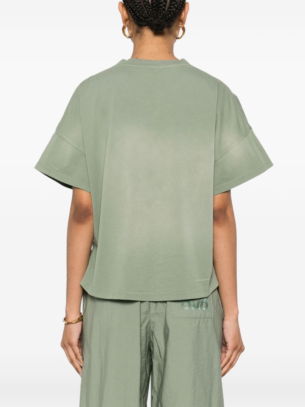 LOEWE PAULA'S IBIZA T-shirts and Polos Green S616Y22X818727 (LOEWE / Tシャツ・カットソー ) | LOEWE (ロエベ)(2)