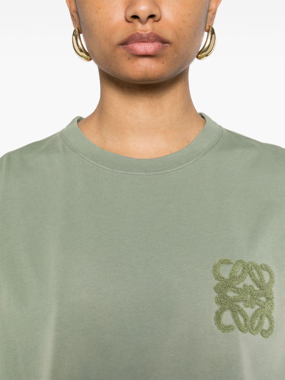 LOEWE PAULA'S IBIZA T-shirts and Polos Green S616Y22X818727 (LOEWE / Tシャツ・カットソー ) | LOEWE (ロエベ)(3)