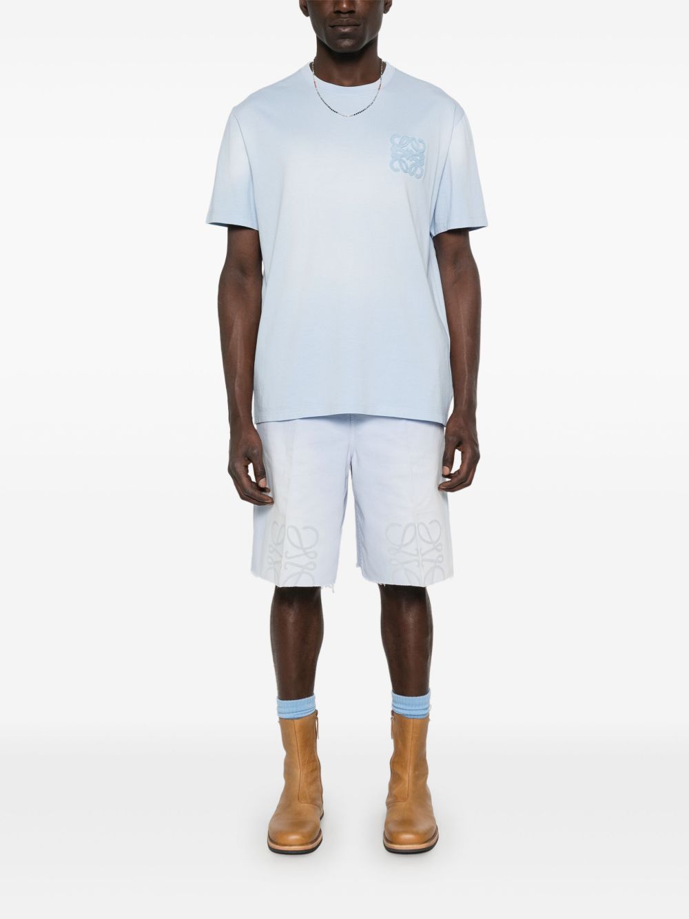 LOEWE PAULA'S IBIZA Shorts Clear Blue H616Y1GX115145 (LOEWE / ショートパンツ ) | LOEWE (ロエベ)(1)