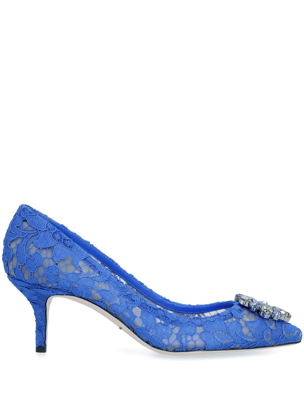 Dolce & Gabbana With Heel Blue CD0066AL19880650 (Dolce & Gabbana / パンプス・ハイヒール ) | Dolce & Gabbana (ドルチェガッバーナ)