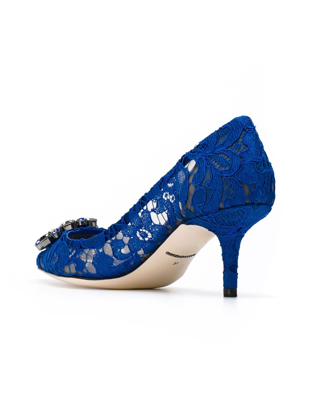 Dolce & Gabbana With Heel Blue CD0066AL19880650 (Dolce & Gabbana / パンプス・ハイヒール ) | Dolce & Gabbana (ドルチェガッバーナ)(1)