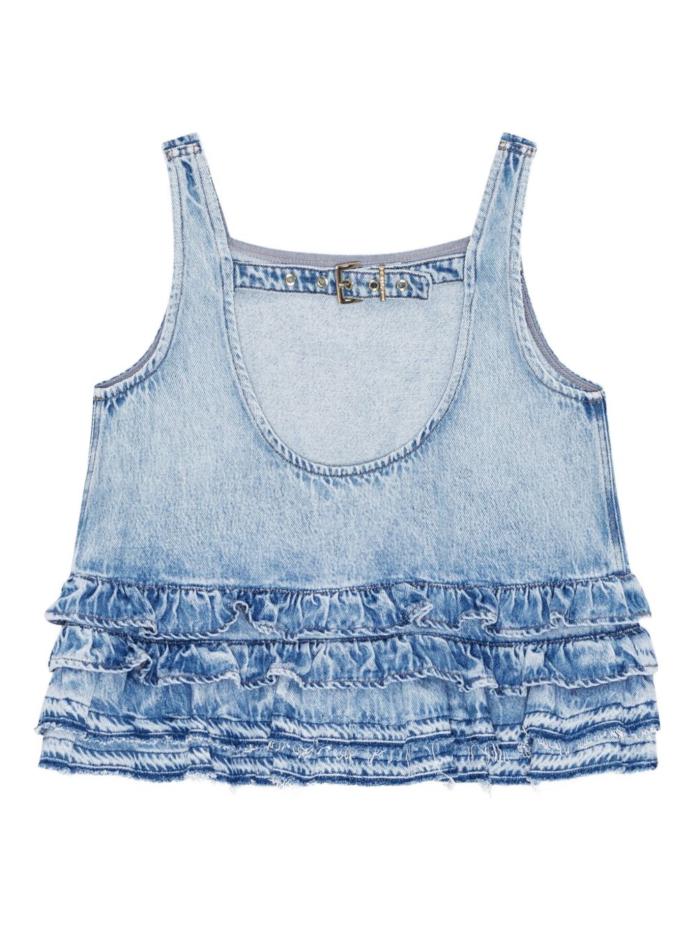 GANNI Top Clear Blue J1818564 (GANNI / タンクトップ・キャミソール ) | GANNI (ガニー)(5)