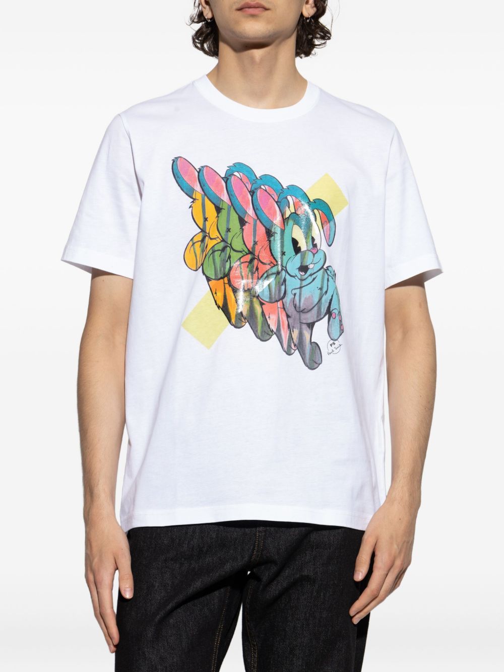 PS By Paul Smith T-shirts and Polos White M2R011RTP526301 (PS Paul Smith / Tシャツ・カットソー ) | PS Paul Smith (ピーエス ポール・スミス)(2)