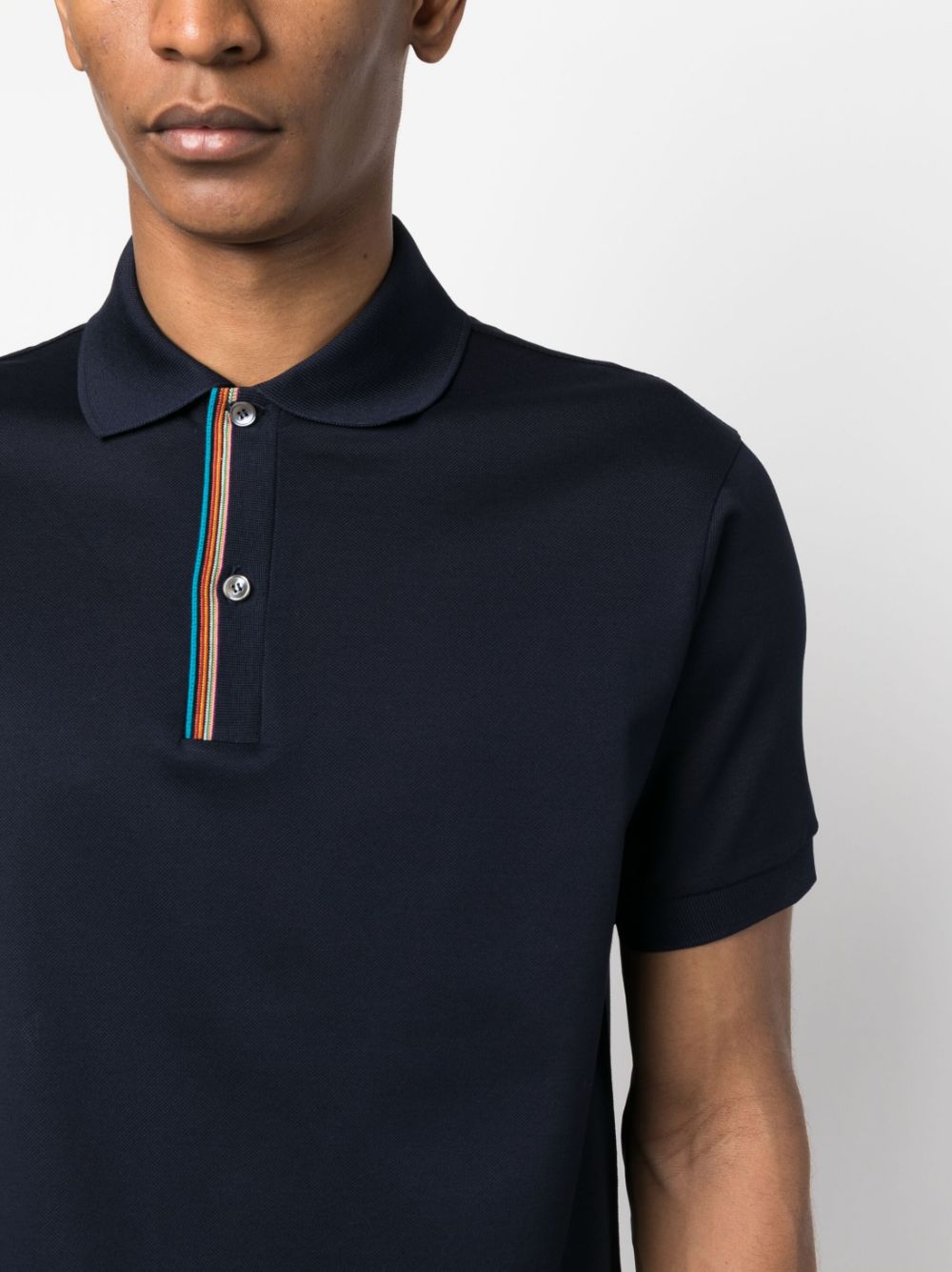PS By Paul Smith T-shirts and Polos Blue M1R958PPL0008949 (PS Paul Smith / ポロシャツ ) | PS Paul Smith (ピーエス ポール・スミス)(4)