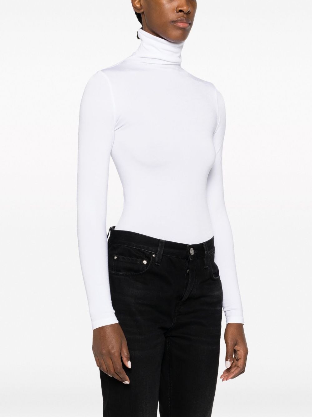 Wolford Top White 750831001 (Wolford / ボディスーツ ) | Wolford (ウォルフォード)(2)