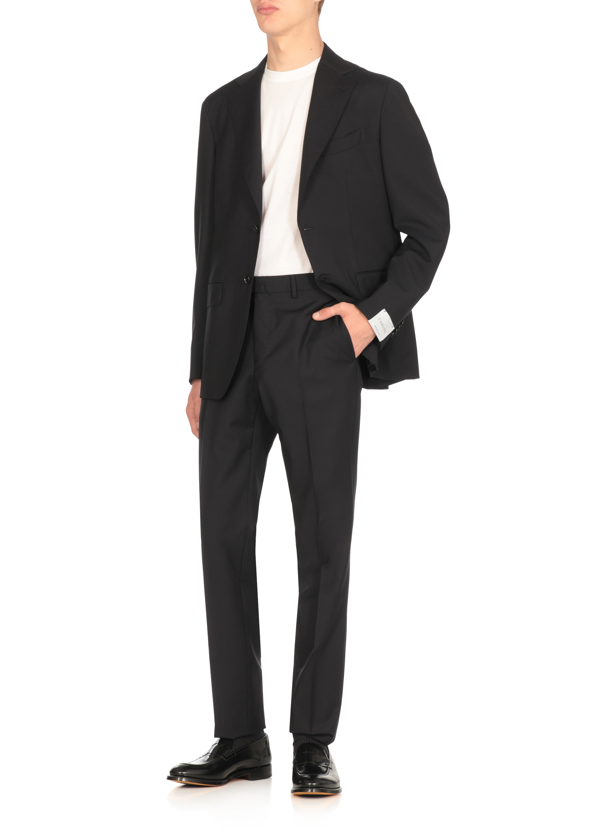 Caruso Suit Black PE0J06ASM10160 (CARUSO / スーツ ) | CARUSO (カルーゾ)(1)