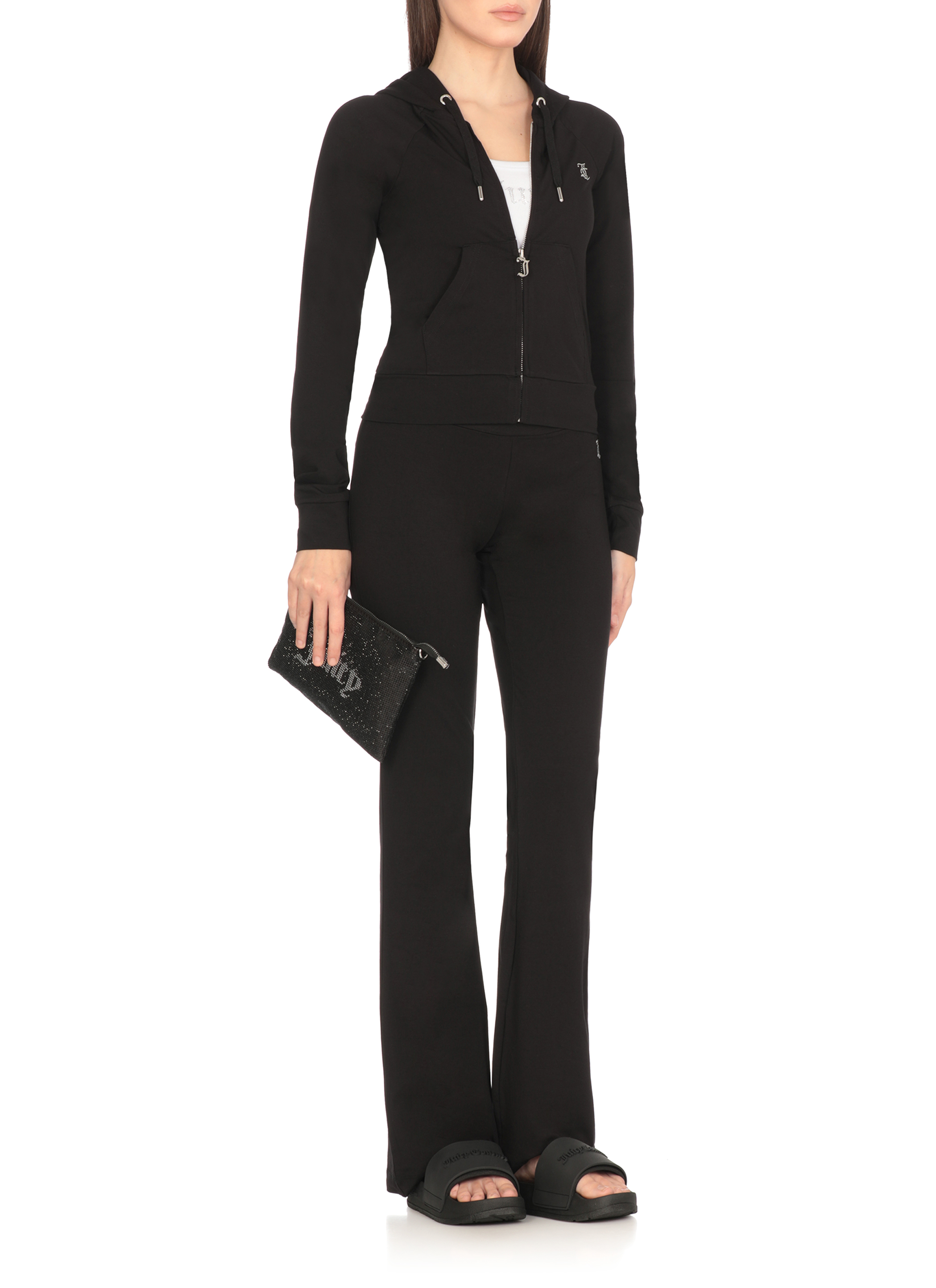 Juicy Couture Sweaters Black VEJH70564WC4J00 (Juicy Couture / スウェット・フーディー ) | Juicy Couture (ジューシー クチュール)(4)