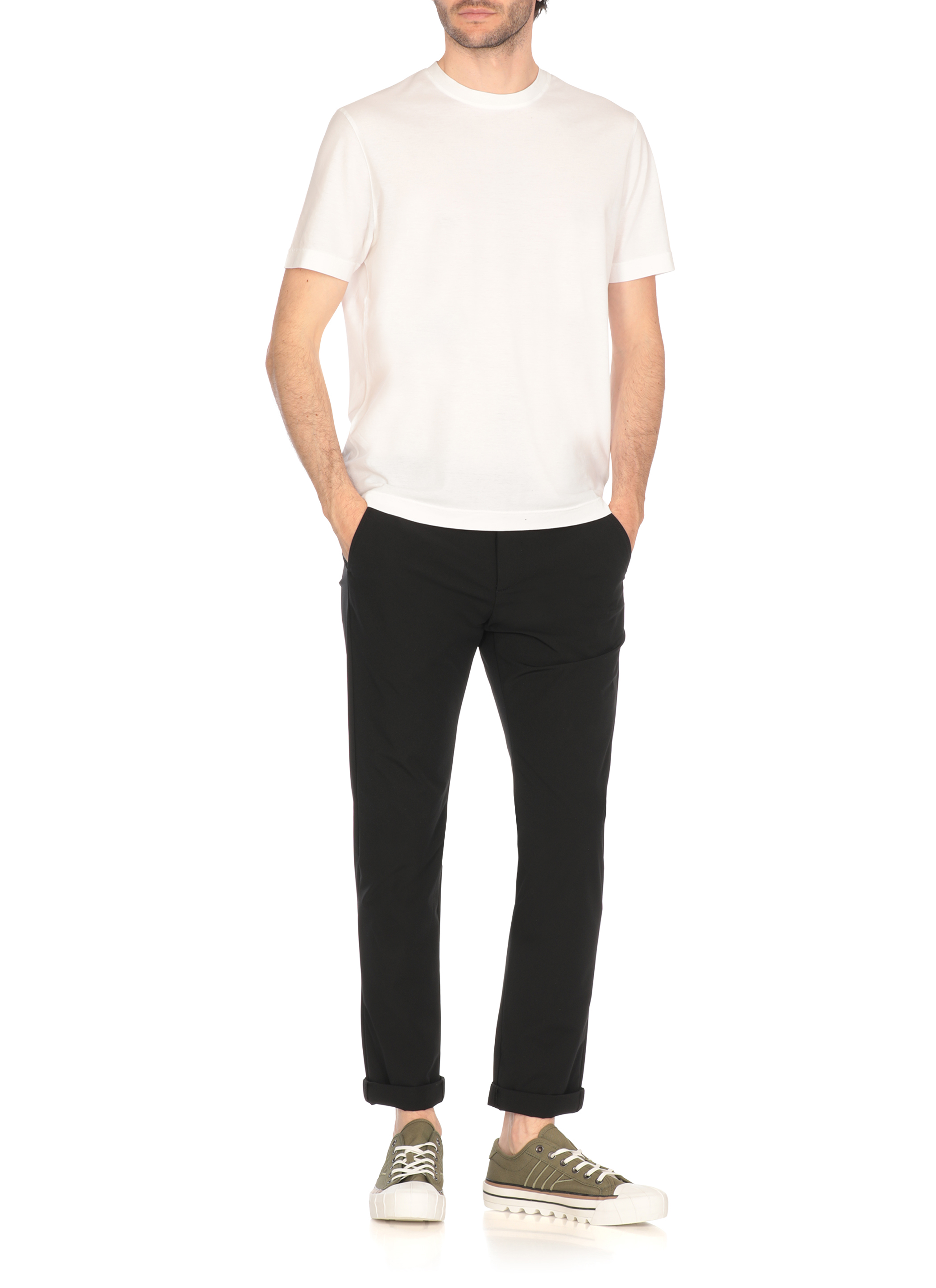 Dondup Trousers Black UP235OS0112002999 (DONDUP / パンツ ) | DONDUP (ドンダップ)(4)