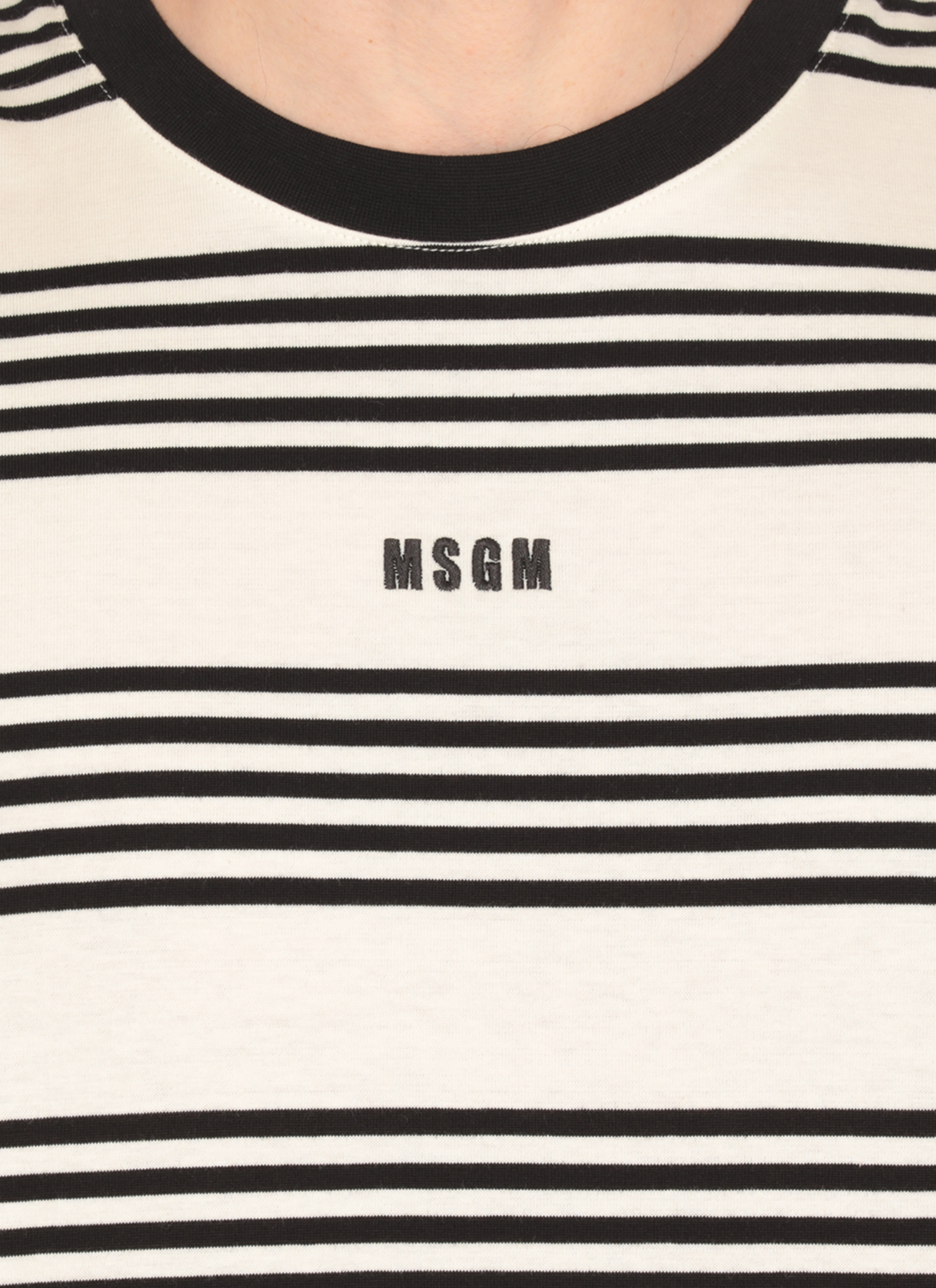 MSGM T-shirts and Polos Ivory 3840MM12325712802 (MSGM / Tシャツ・カットソー ) | MSGM (エムエスジーエム)(3)
