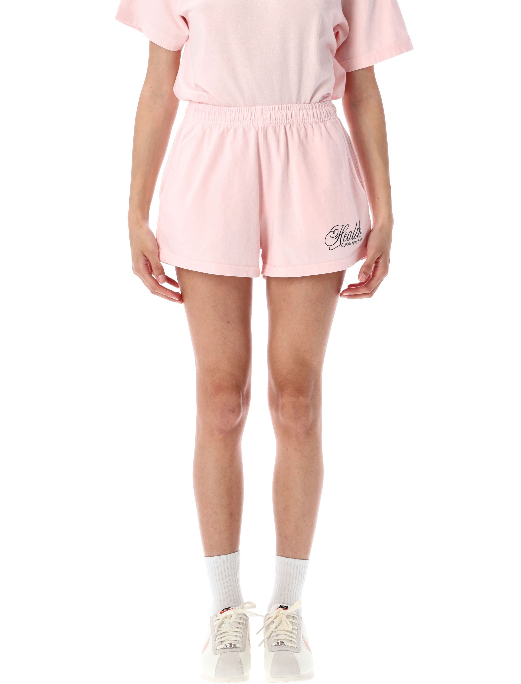 SPORT&RICH Shorts Pink SH037620078P140395 (Sporty & Rich / ショートパンツ ) | Sporty & Rich (スポーティアンドリッチ)