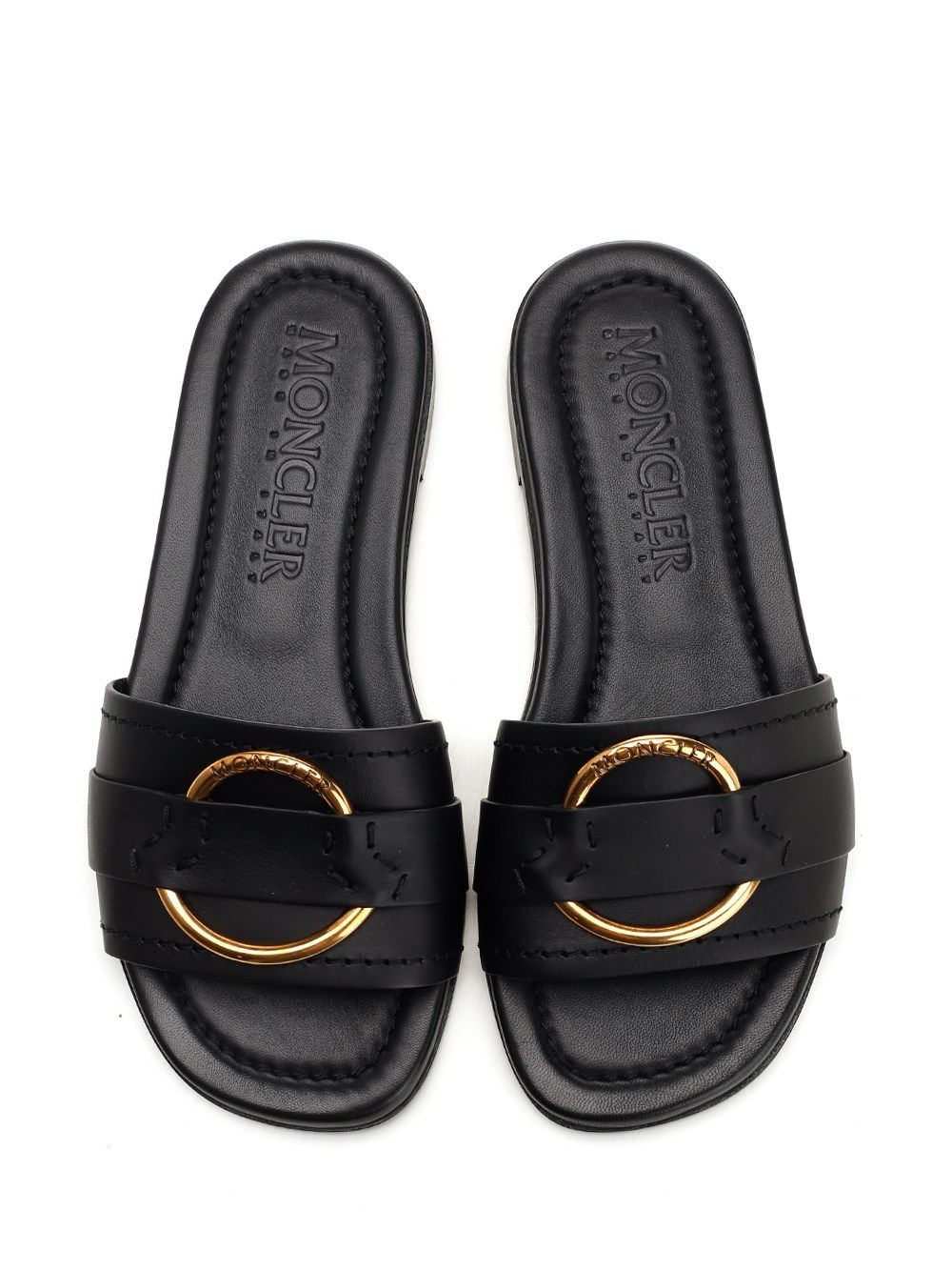 Black "Bell" flat sandal 4C00160M4097999 (Moncler / サンダル ) | Moncler (モンクレール)(9)
