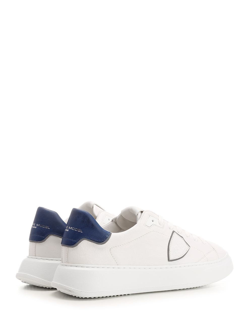 "Temple" sneakers with blue heel tab BTLUWX13WX13 (PHILIPPE MODEL / スニーカー ) | PHILIPPE MODEL (フィリップモデル)(2)