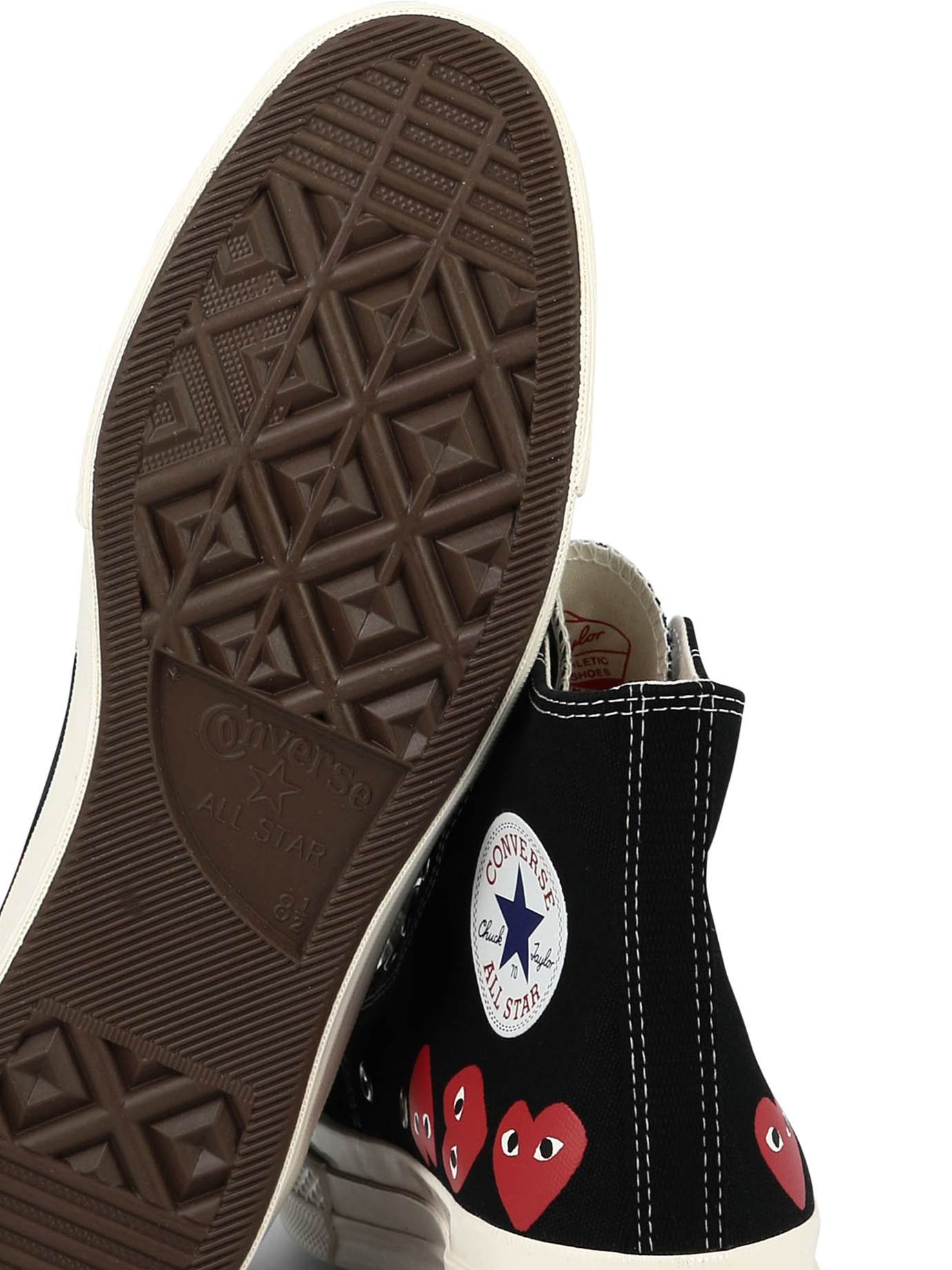 "Converse x Comme des Garçons Play" sneakers AZK1271BLACK (PLAY Comme Des Garçons / スニーカー ) | PLAY Comme Des Garçons (プレイ コムデギャルソン)(4)