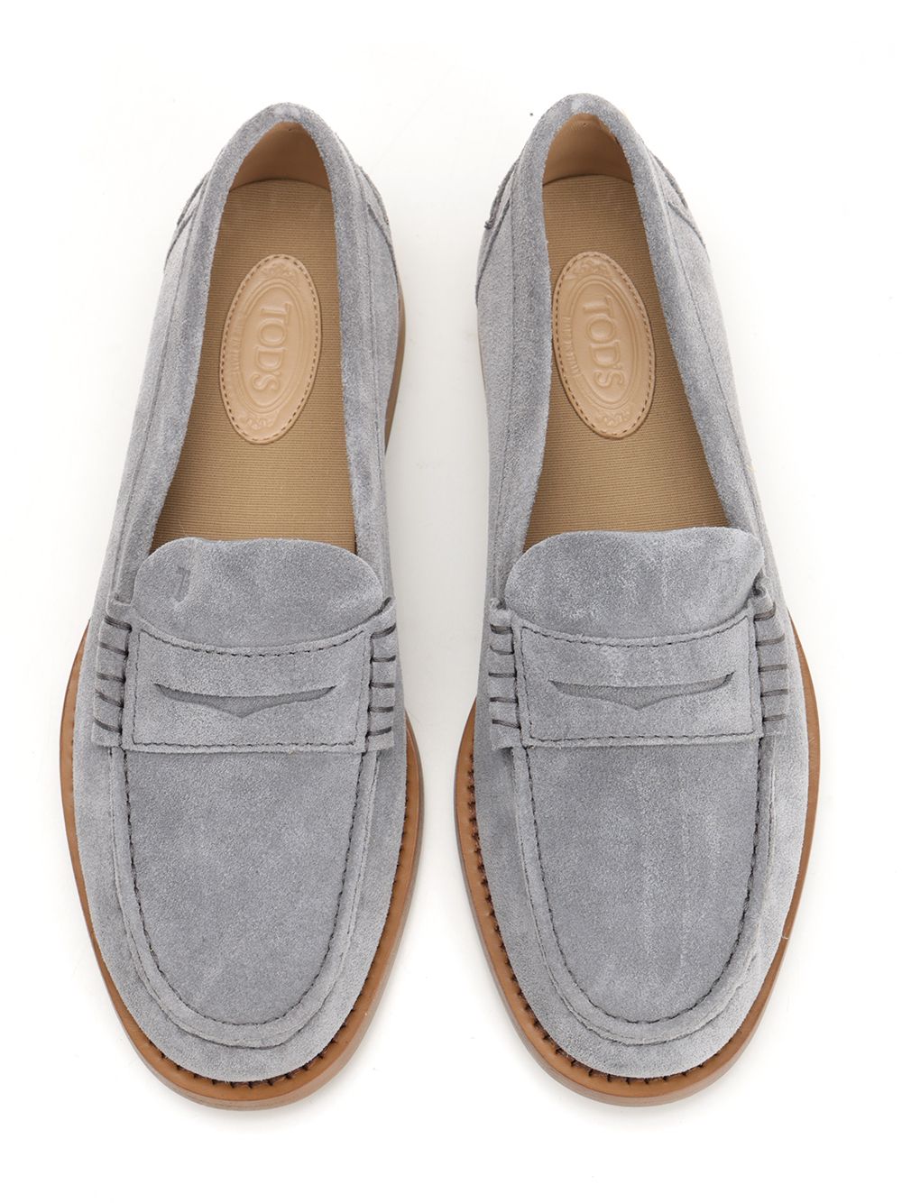 Suede moccasins XXW34L0IO11RE0B413 (Tod's / ローファー ) | Tod's (トッズ)(4)