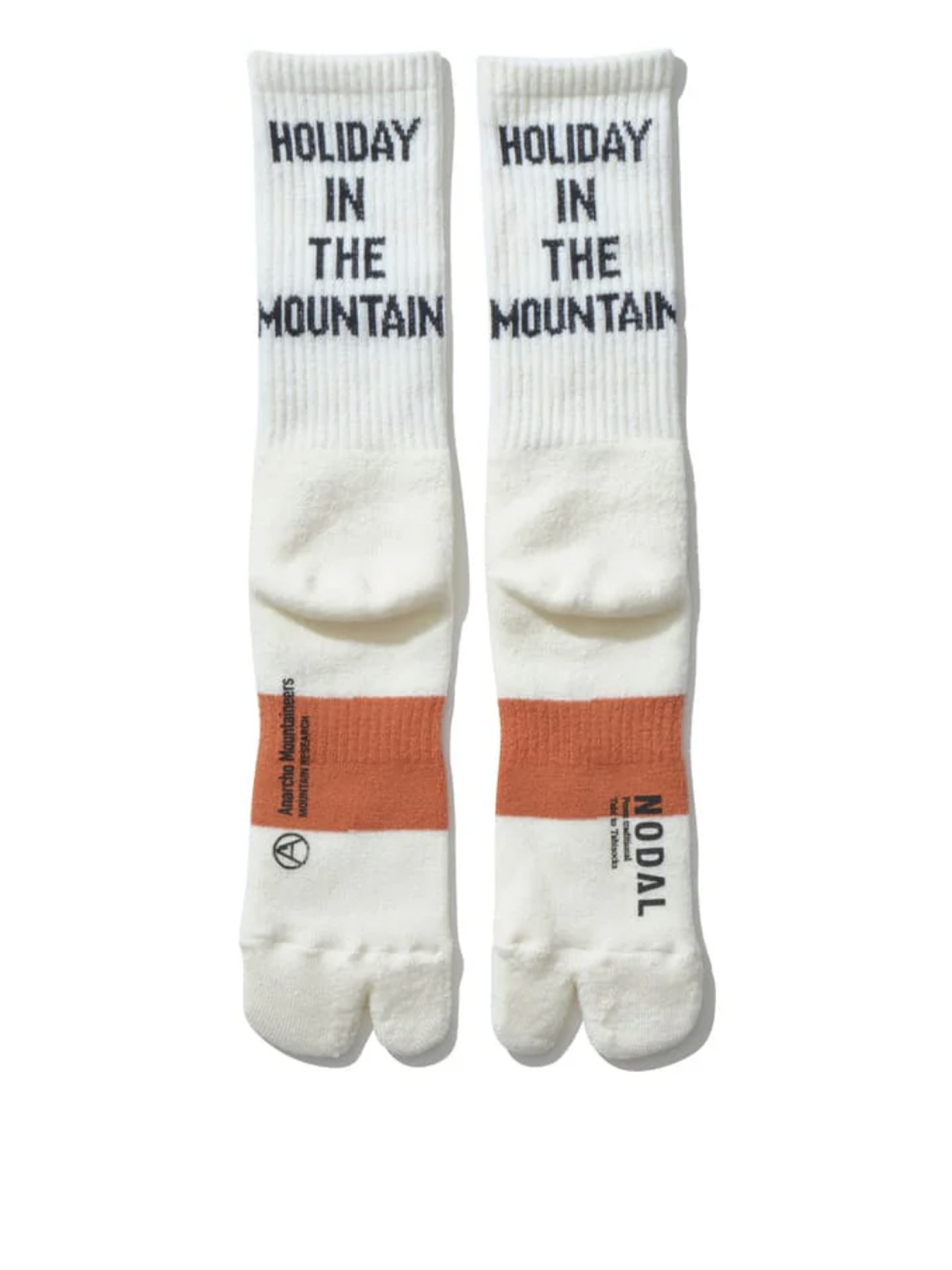 "Merino Tabi Pack" socks MTR3918ORANGEWHITE (MOUNTAIN RESEARCH / アンダーウェア ) | MOUNTAIN RESEARCH (マウンテン リサーチ)(1)