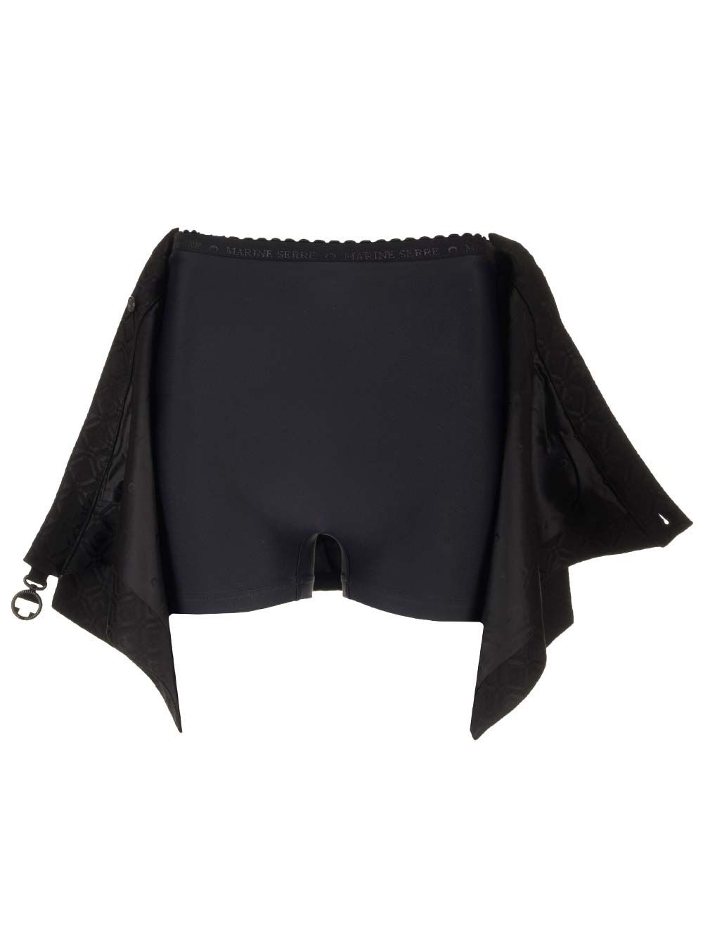 "Moon Diamant" mini skirt WSK035CWOV0024BK99 (MARINE SERRE / スカート ) | MARINE SERRE (マリーン セル)(3)