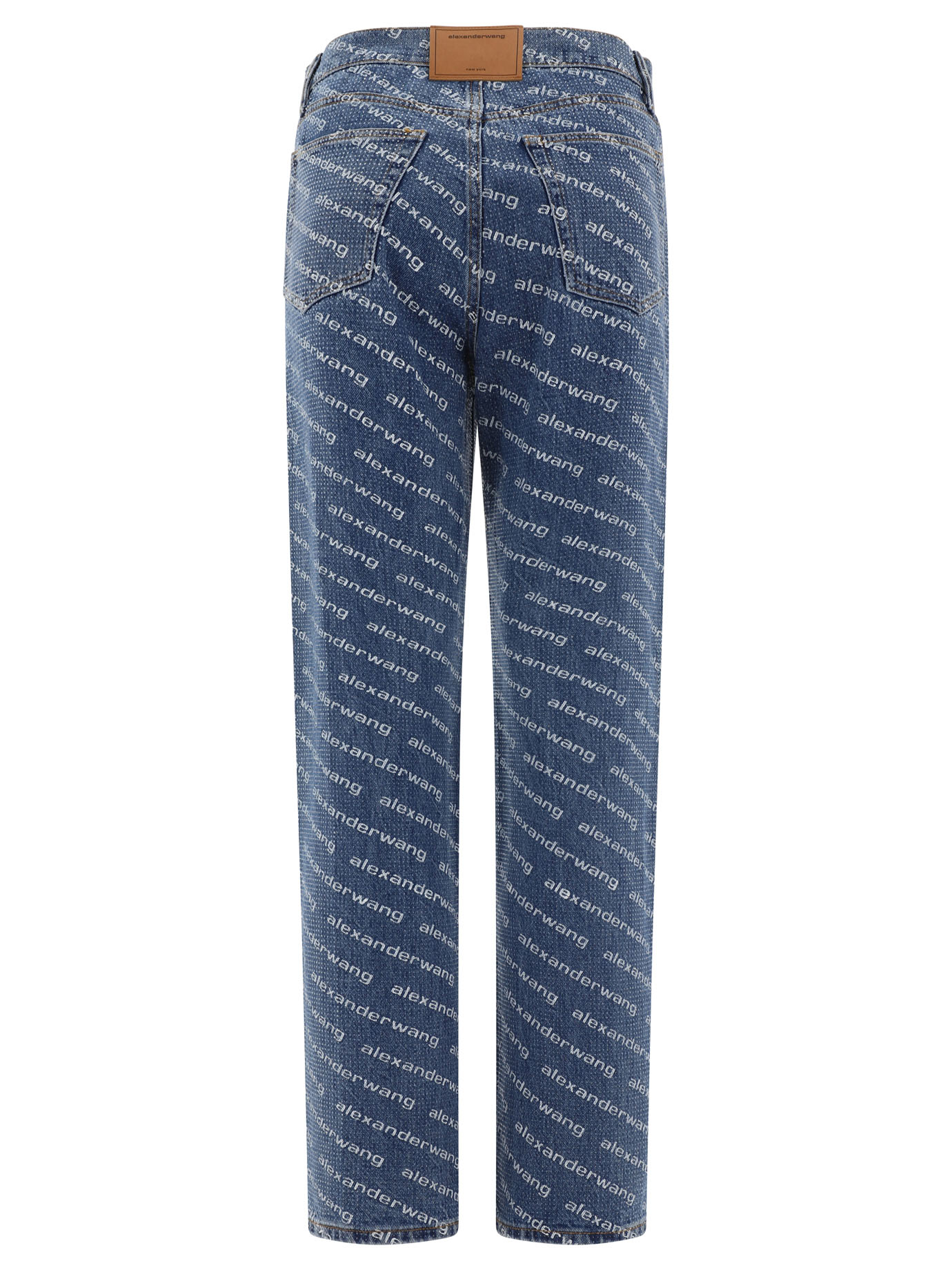 Jeans with logo crystal hotfix 4DC3244453460 (alexanderwang / ジーンズ ) | alexanderwang (アレキサンダーワン)(1)