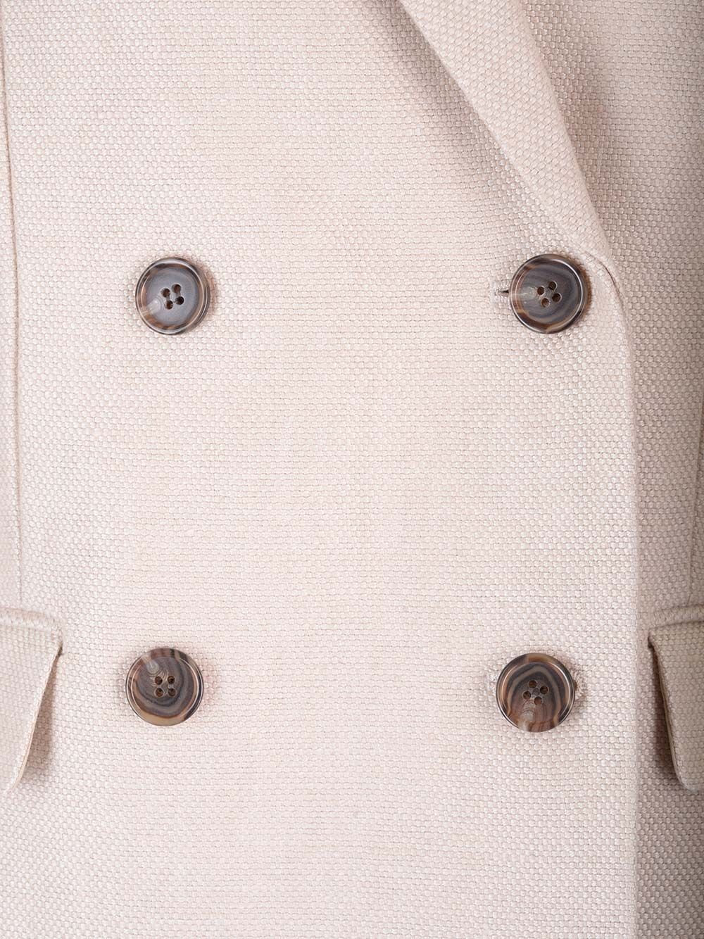 Double-breasted blazer in linen twill O0303103D59 (Theory / ブレザー・ジャケット ) | Theory (セオリー)(8)