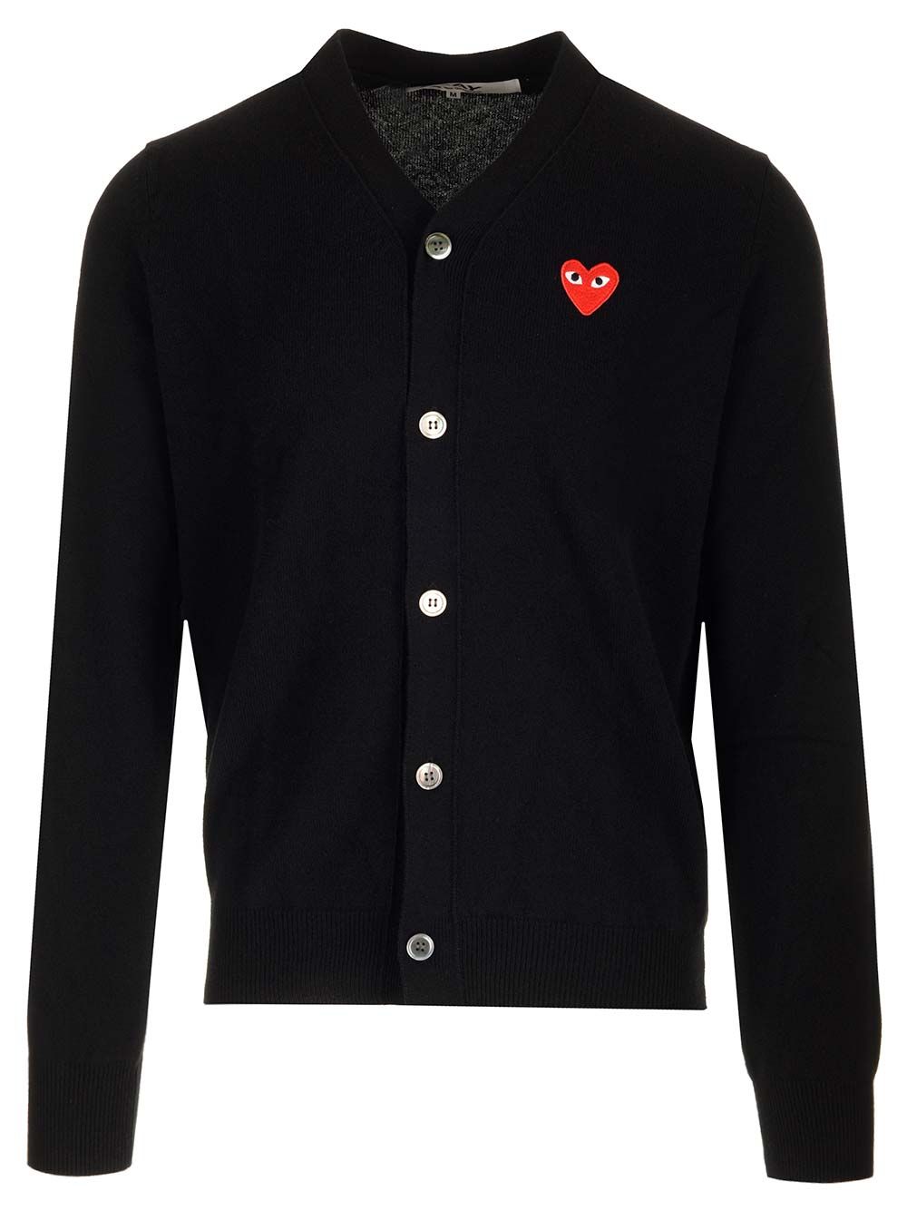 Merino wool cardigan AXN0070511 (PLAY Comme Des Garçons / ニット・セーター・カーディガン ) | PLAY Comme Des Garçons (プレイ コムデギャルソン)