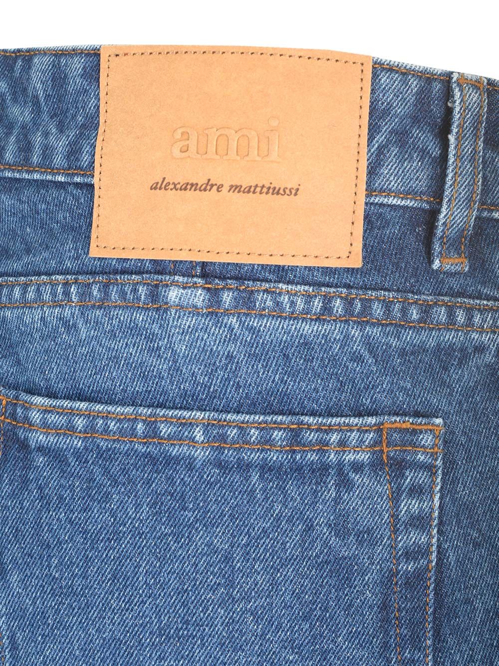 Regular fit jeans HTR001DE0031480 (AMI Paris / ジーンズ ) | AMI Paris (アミパリス)(3)