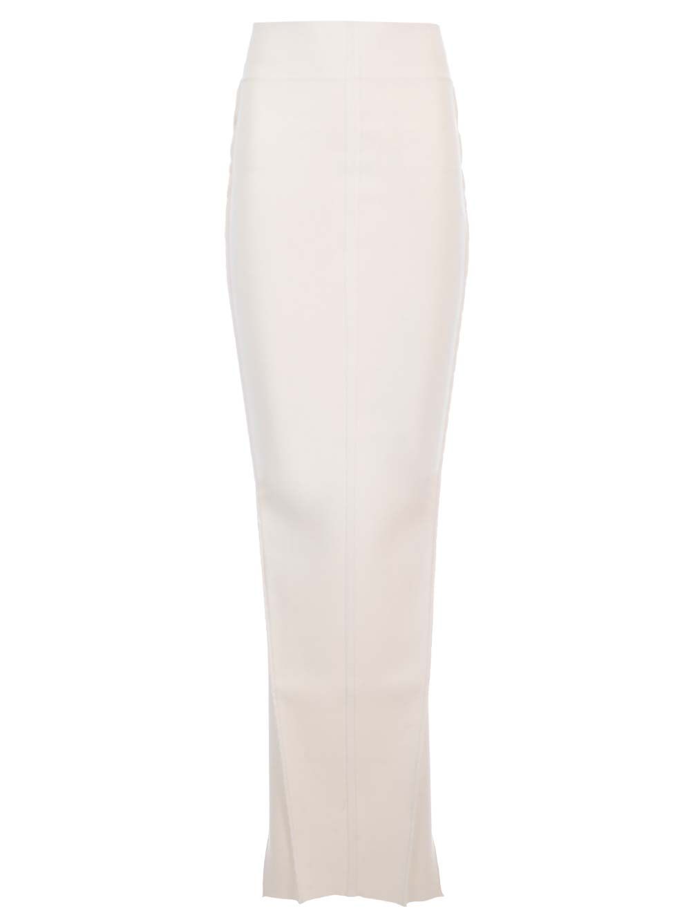 knit fitted long skirt RP01E7694KST41 (Rick Owens / レザー&ファージャケット・コート ) | Rick Owens (リック オウエンス)